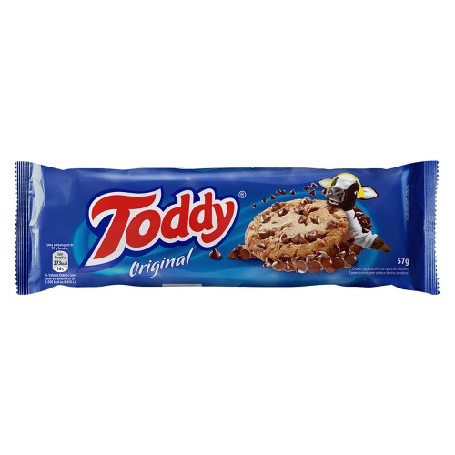 Biscoito Cookies Toddy Original 57g