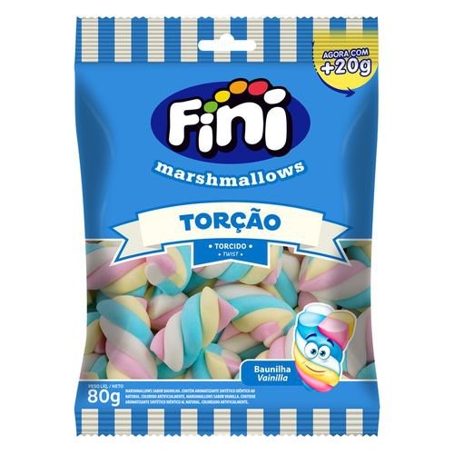 Marshmallow Fini Torção 80g