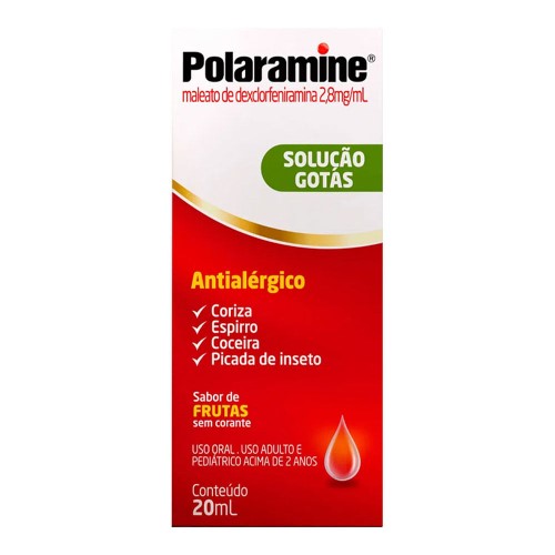 Polaramine 2,8mg/ml Gotas 20ml