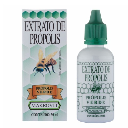 Extrato De Própolis Verde Makrovit 30ml