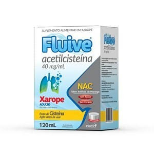 Fluive Acetilcisteína 40mg/ml Xarope 120ml