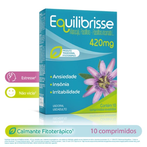 Equilibrisse 420mg com 10 comprimidos