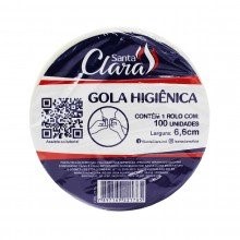 Gola Higienica Santa Clara Rolo Com 100 Unidades