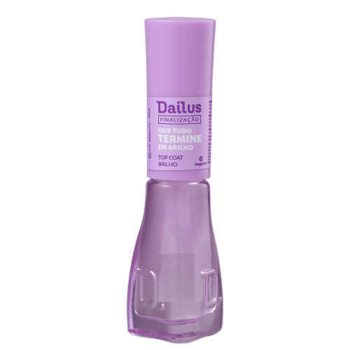 Esmalte Top Coat Dailus – Que Tudo Termine em Brilho