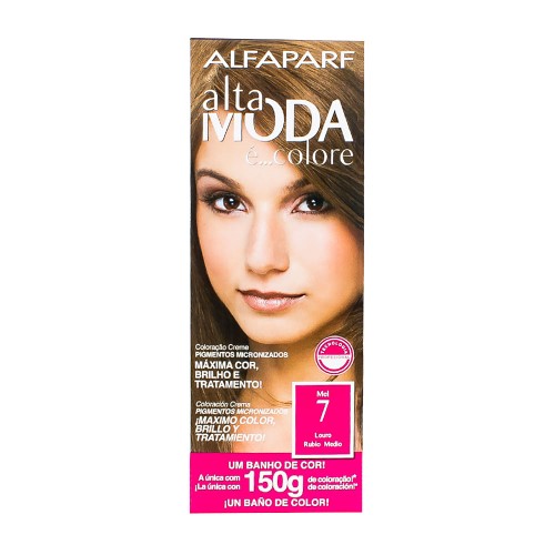 Tintura Creme Altamoda Alfaparf Mel 7 Kit