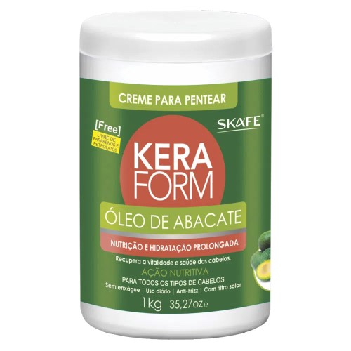 Creme de Tratamento Intensivo Skafe Keraform Óleo de Abacate 1kg