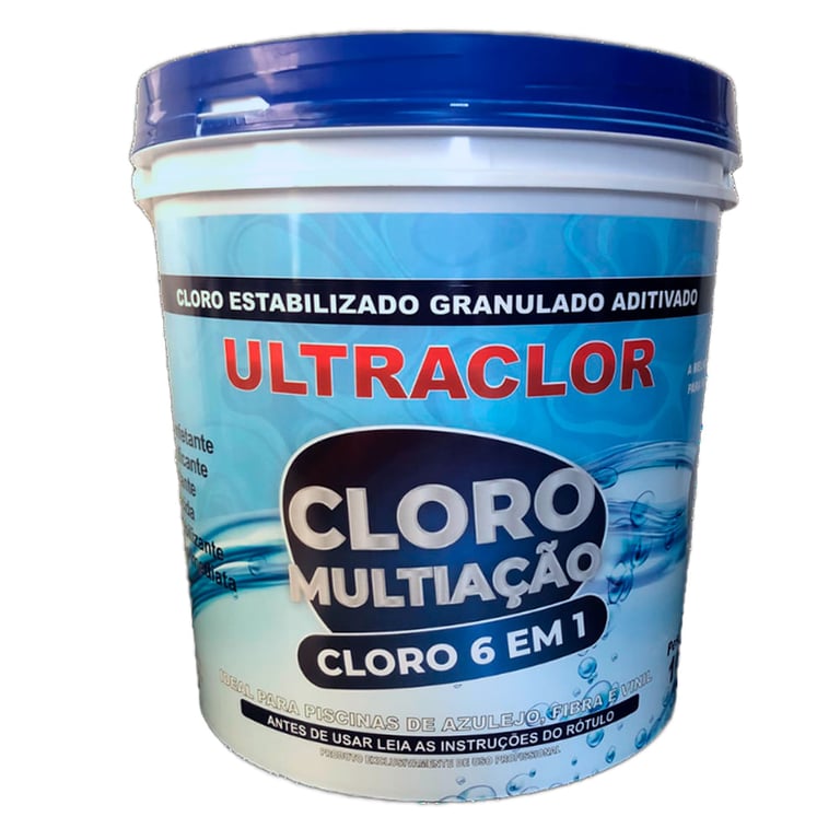 Cloro Ultraclor Multiação 6 Em 1 10Kg