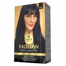 Excllusiv Color Pratic - Kit Coloração 1.0 Preto Azulado