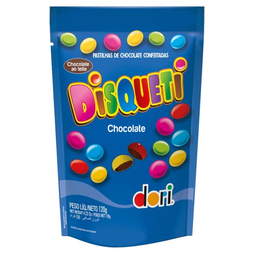 Disqueti Chocolate Dori com 120g