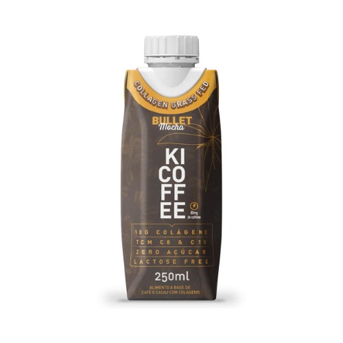 Kicoffee Collagen Bullet Mocha com 250ml