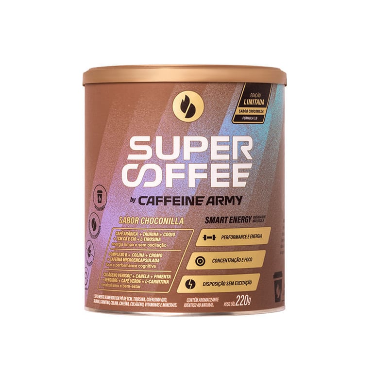 Café Em Pó Caffeine Army Supercoffee Choconilla 220g