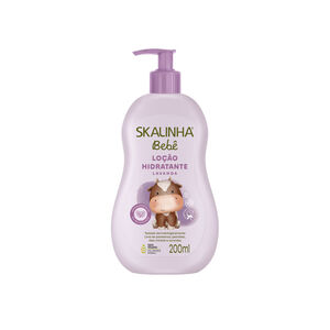 Loção Hidratante Corporal Skalinha Bebê Lavanda com 200ml