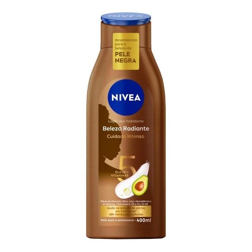 Loção Deo Hidratante Nivea Beleza Radiante Cuidado Intenso 400ml