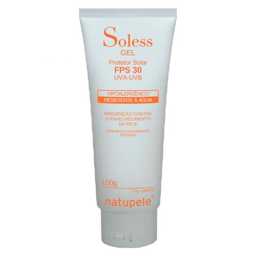 Soless Gel Fps 30 Natupele - Protetor Solar