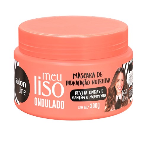 Máscara de Hidratação Nutritiva Salon Line Meu Liso Ondulado By Taciele Alcolea com 300g