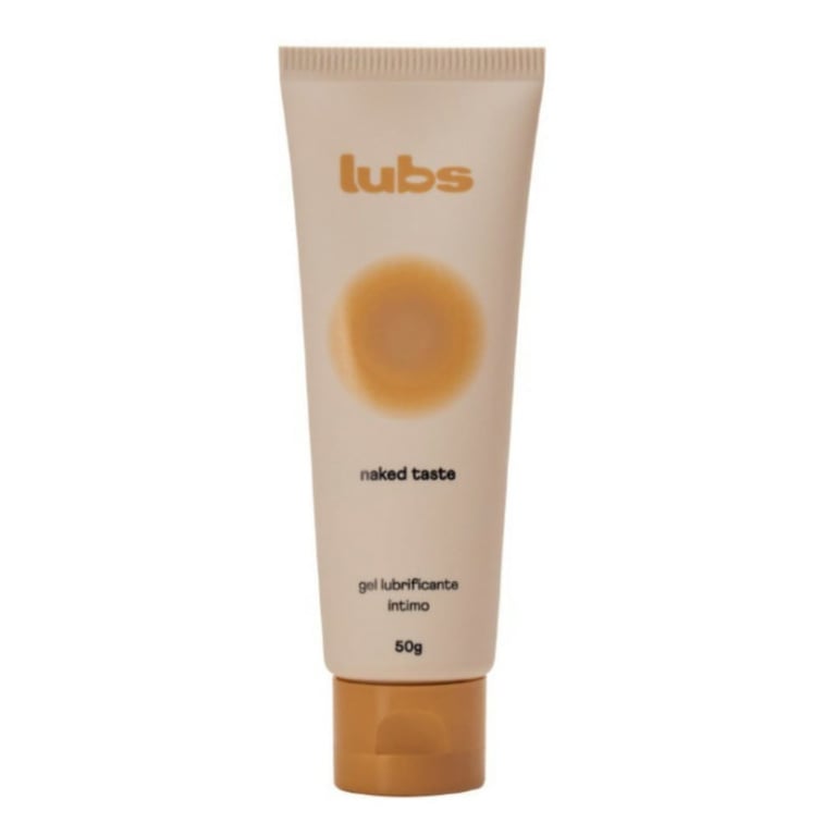 Gel Lubrificante Íntimo Lubs Naked Taste 50g