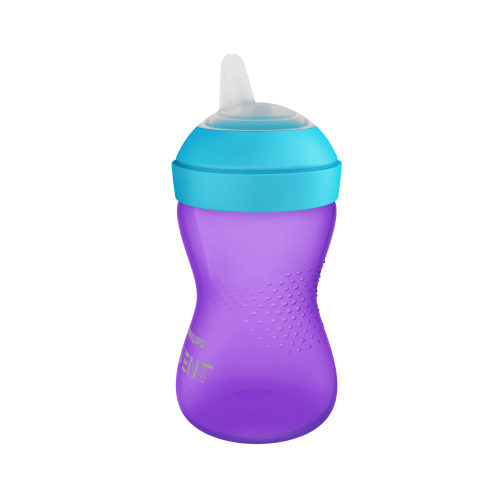 Copo de Transição Philips Avent My Grippy Roxo e Azul com 300ml