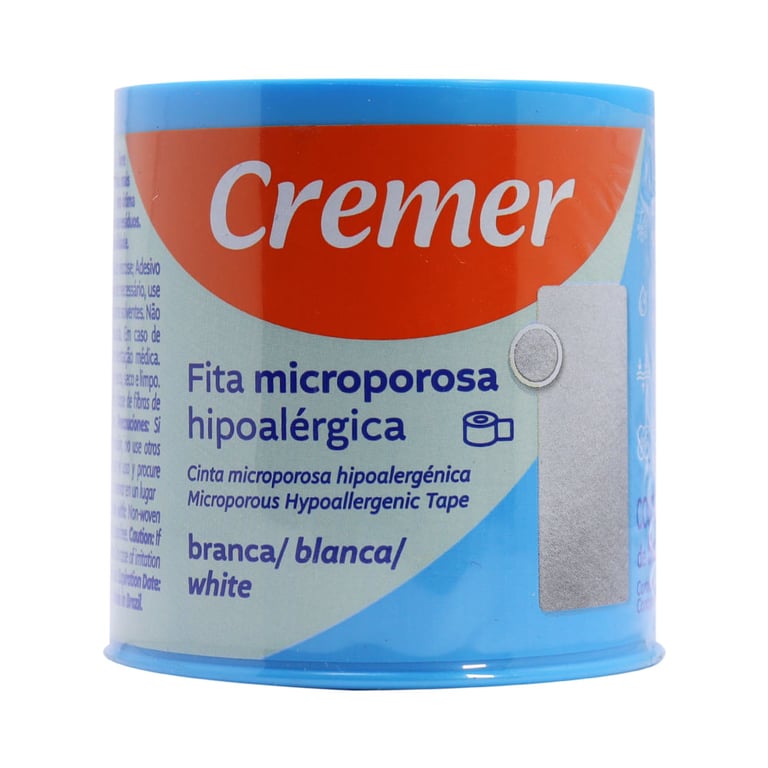 Fita Microporosa Cremer 5,0cmx4,5 Metros