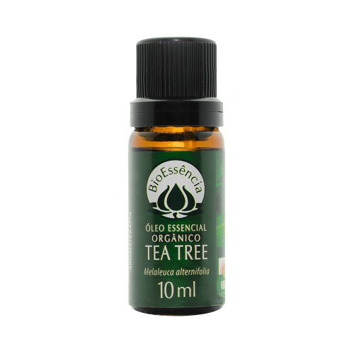 Óleo Essencial Orgânico de Tea Tree / Melaleuca 10ml – BioEssência