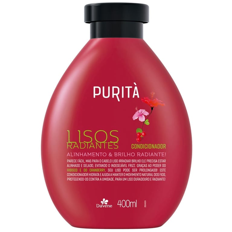 Condicionador Purita Lisos 400Ml