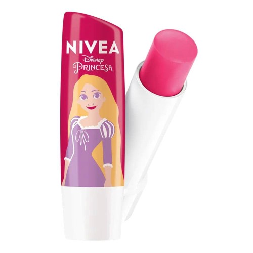 Hidratante Labial Nivea Disney Princesa Rapunzel Melancia Shine 4,8g