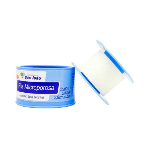 Fita Micropore Creme São João 2,5Cmx4,5M