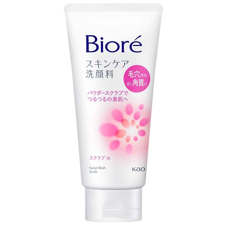 Sabonete De Limpeza Facial Bioré Wash Scrub 130g