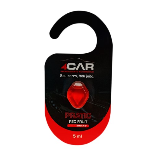 Aromatizante Automotivo 4Car Pratic Red Fruit 5ml