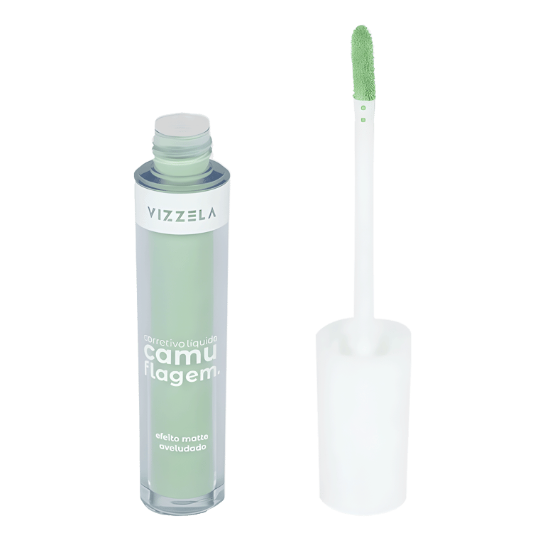 Corretivo Camuflagem Vizzela Verde 7g