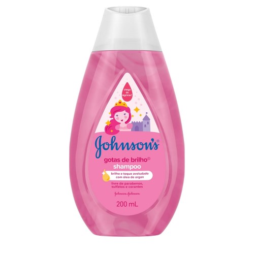 Shampoo Johnsons Baby Gotas De Brilho 200ml