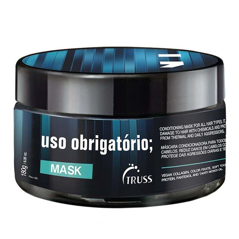 Truss Uso Obrigatório Mask - Máscara Capilar 180g