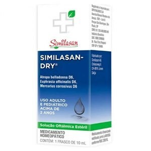 Similasan - Dry Similasan Solução Oftálmica Colírio 10ml