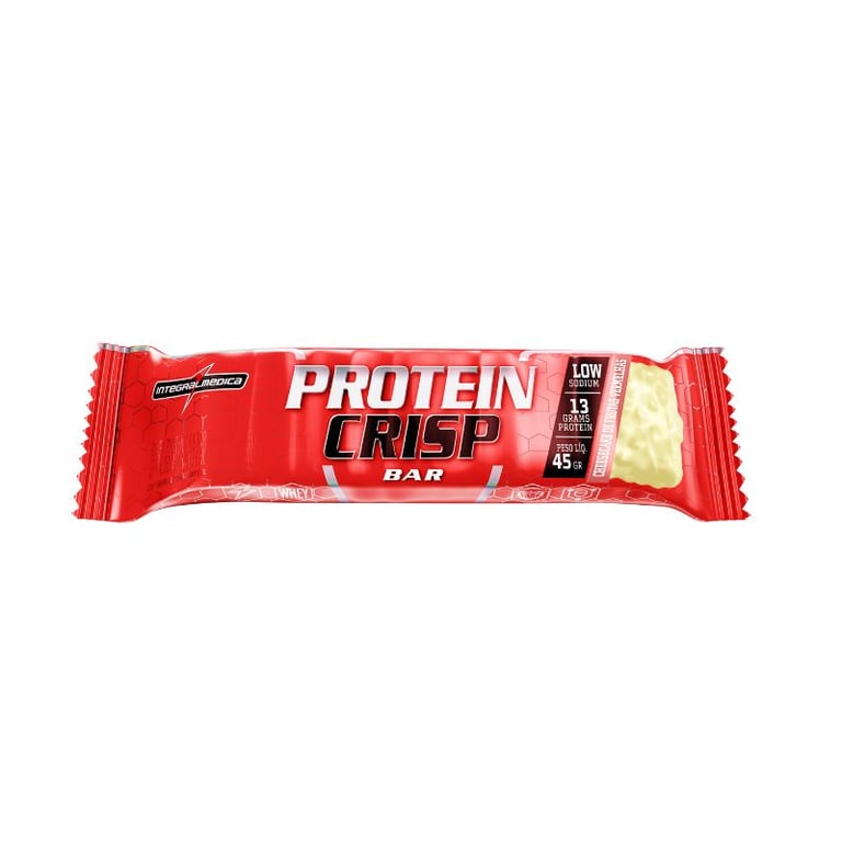 Barra Proteica Integralmedica Protein Crisp Frutas Vermelhas 45g