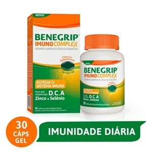 Benegrip Imuno Complex com 30 cápsulas