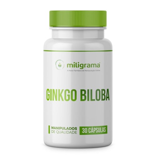 Ginkgo Biloba 40mg 30 Cápsulas