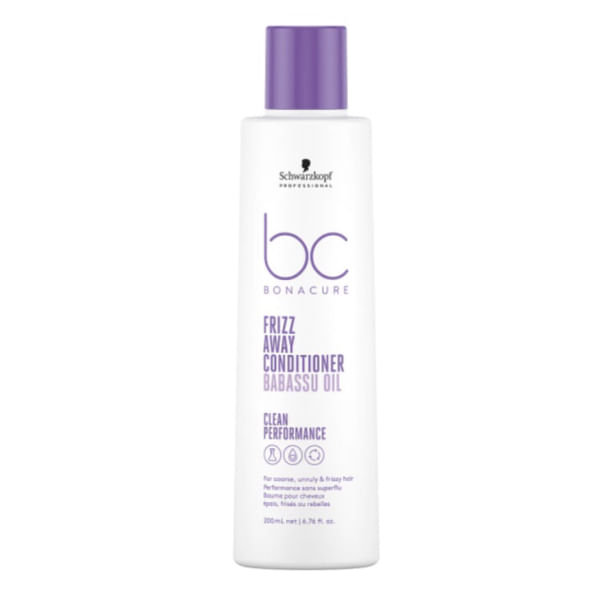 BC Bonacure Clean Performance Frizz Away - Condicionador 200ml