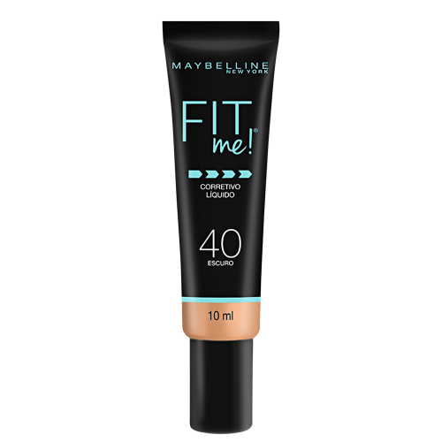 Corretivo Líquido Maybelline Fit Me 40 Escuro com 10ml