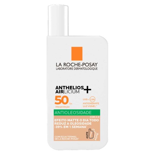 Protetor Solar La Roche Posay Anthelios Airlicium Fluid Cor 2.0 Fps50 40ml