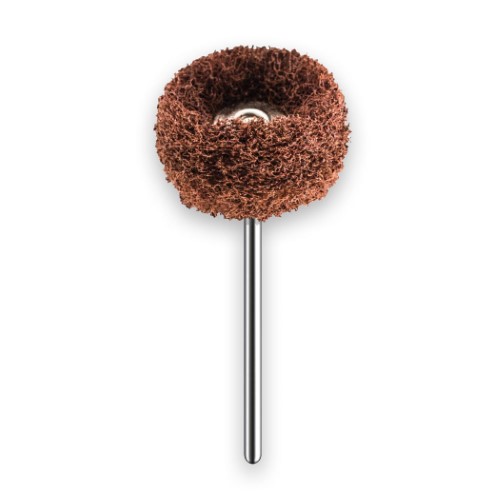 Escova Scotch Brithe Para Polimento PM Fina Vermelha 22mm Com 1 - American Burrs