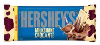 Chocolate Hershey Milkshake Crocante 87g