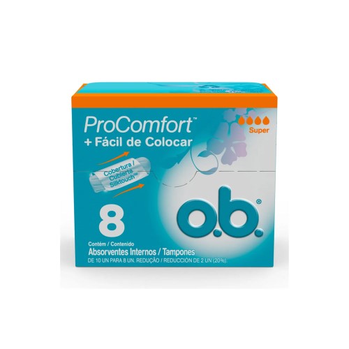 Absorvente Interno OB Procomfort Super 10 unidades