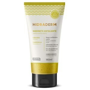 Sabonete Esfoliante Facial e Corporal Hidraderm Camomila com 180ml