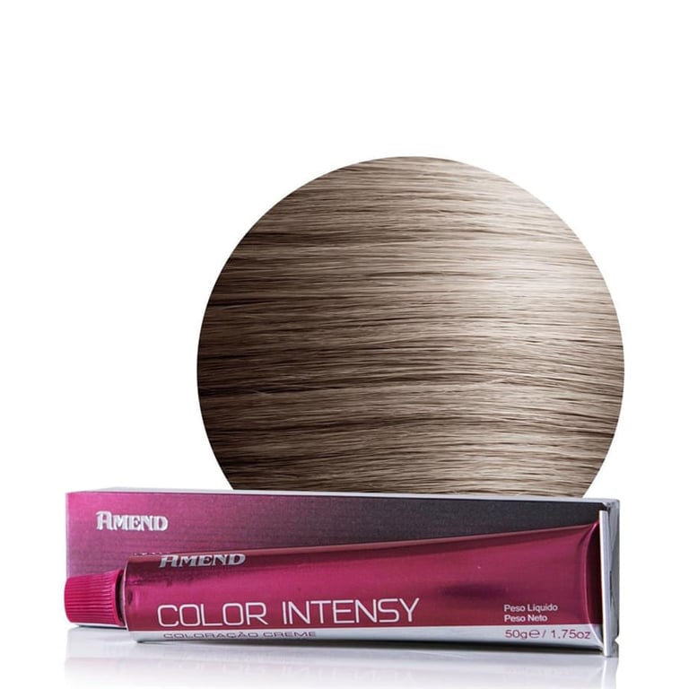 Coloração Color Intensy Amend Louro Claro Acinzentado 8.1 - 50g