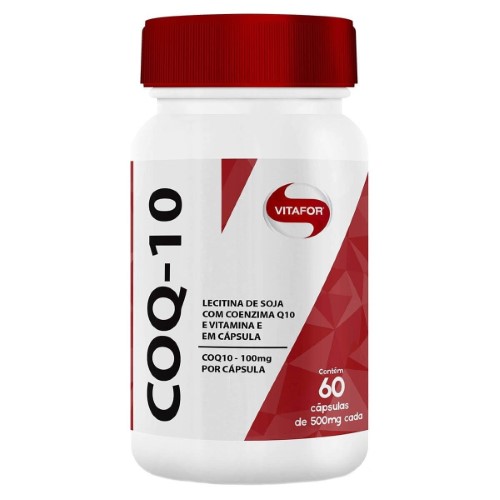 Suplemento Alimentar Vitafor Coenzima Q10 200mg 60 Cápsulas