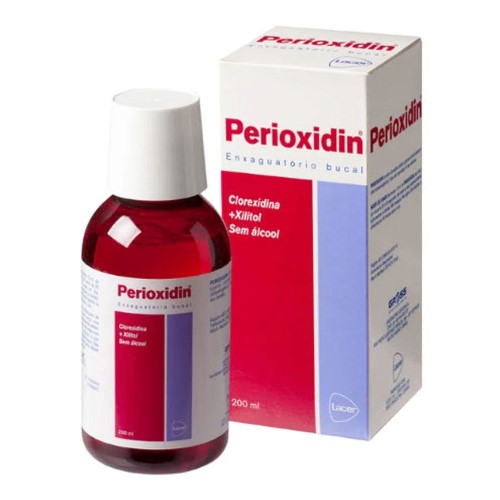 Enxaguante Antisséptico Bucal Perioxidin Sem Álcool com 200ml