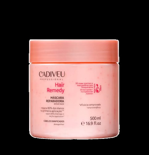 Cadiveu Professional Hair Remedy - Máscara Capilar 500ml