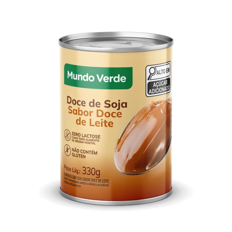 Doce De Leite De Soja Mundo Verde Seleção 340g