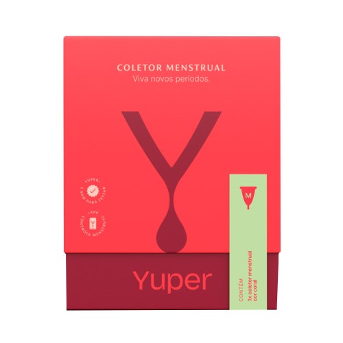 Coletor Menstrual Tamanho M (19-29 anos) - Yuper