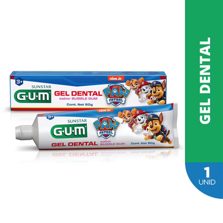 Gel Dental Patrulha Canina 50g