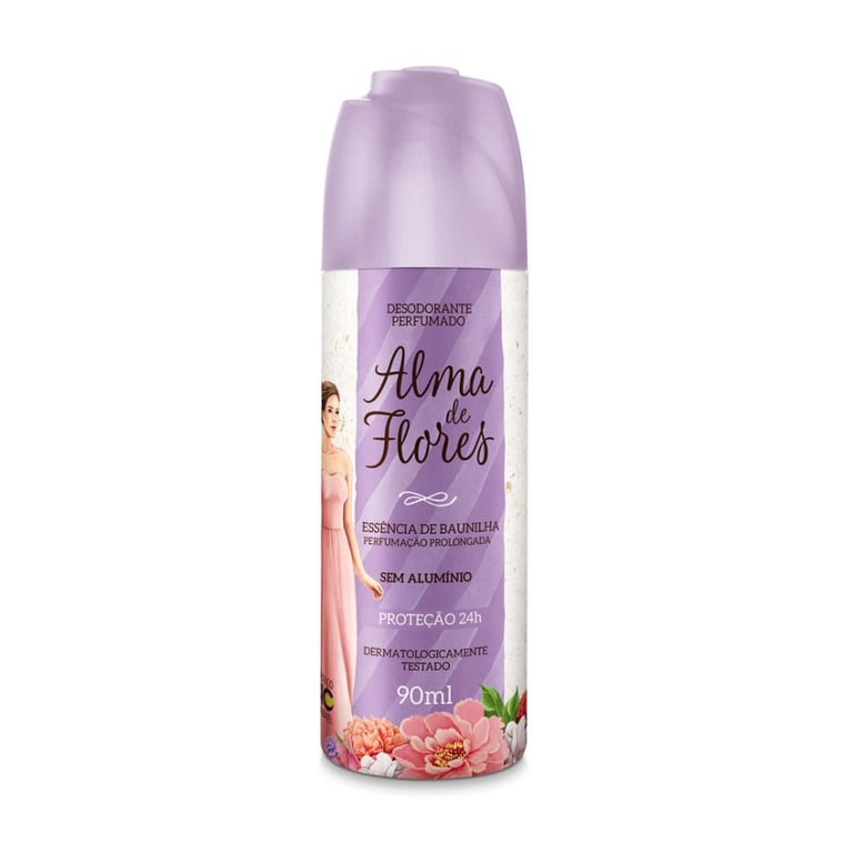 Desodorante Memphis Alma de Flores Spray Feminino 90ml